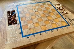 Custom-made-oak-chess-board