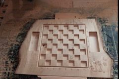 Oak-CNC-machined-chess-board