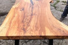 Spalted-Beech-dining-table-beautiful-flame-character