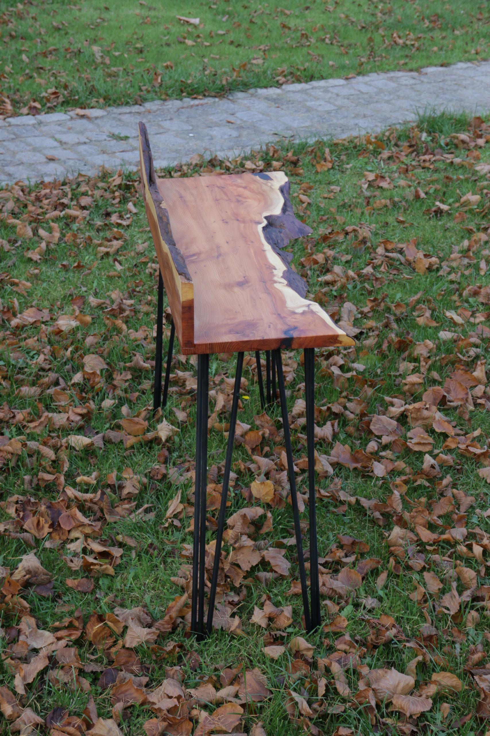 spalted beech table